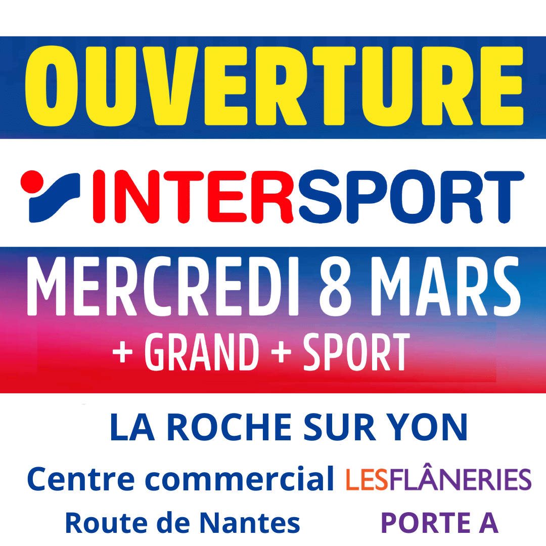 ouverture intersport tours nord